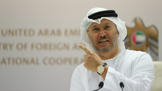 أنور قرقاش يؤكد موقف الإمارات الثابت تجاه أمن الأردن