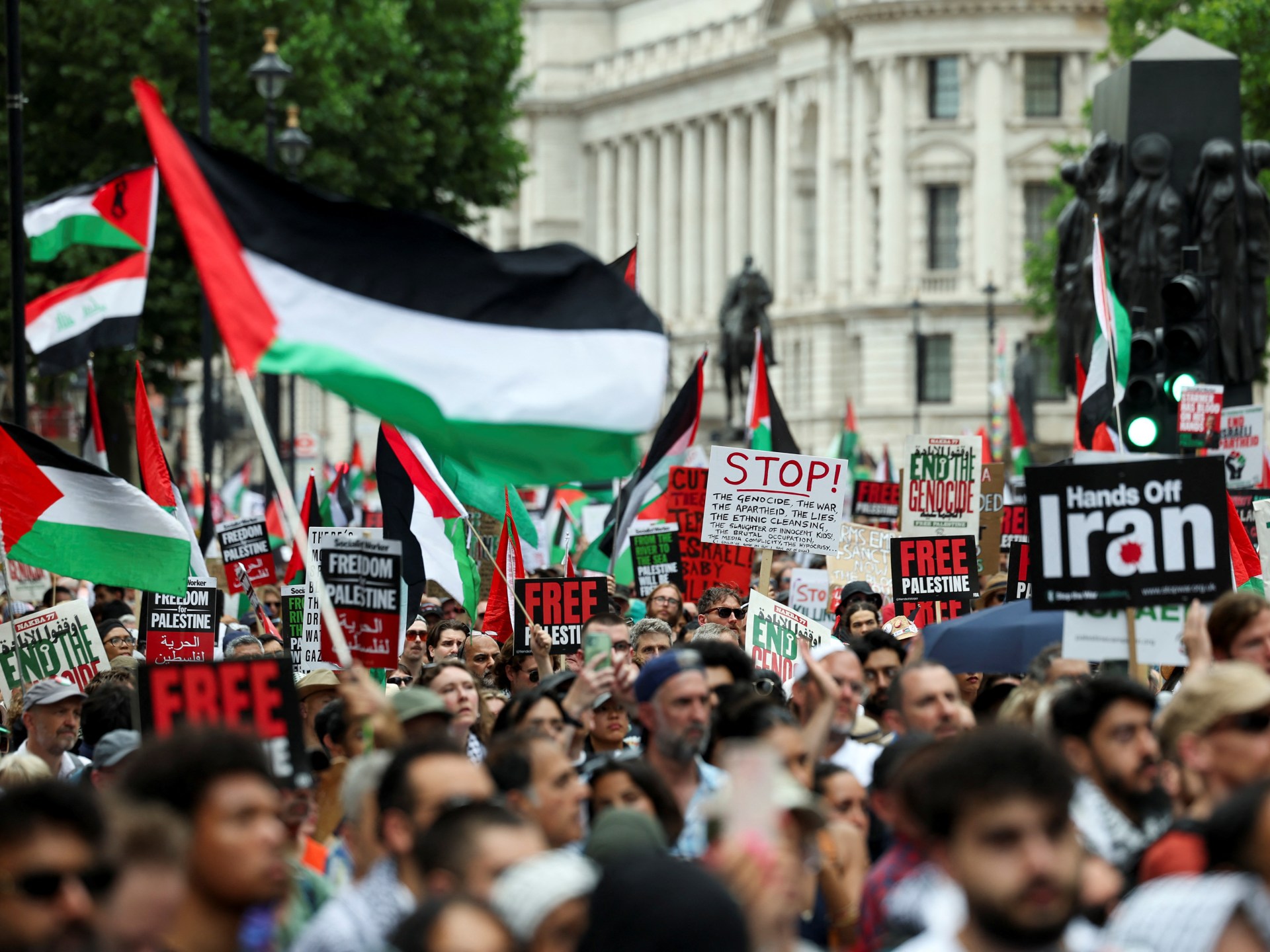 مظاهرات في مدن أوروبية تطالب بوقف الإبادة في غزة		 – الخليجي نت