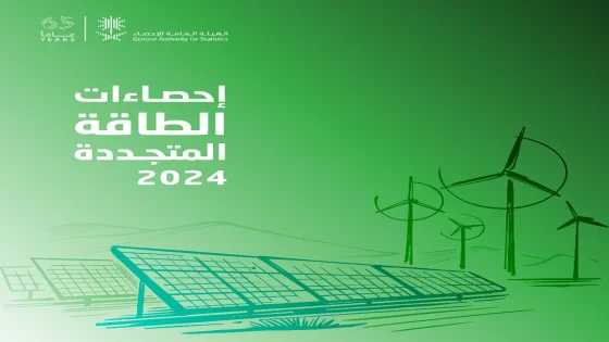 «الإحصاء»: 19.839 مليار ريال إجمالي حجم الاستثمار في مشاريع الطاقة المتجددة بنهاية 2024 – الخليجي نت