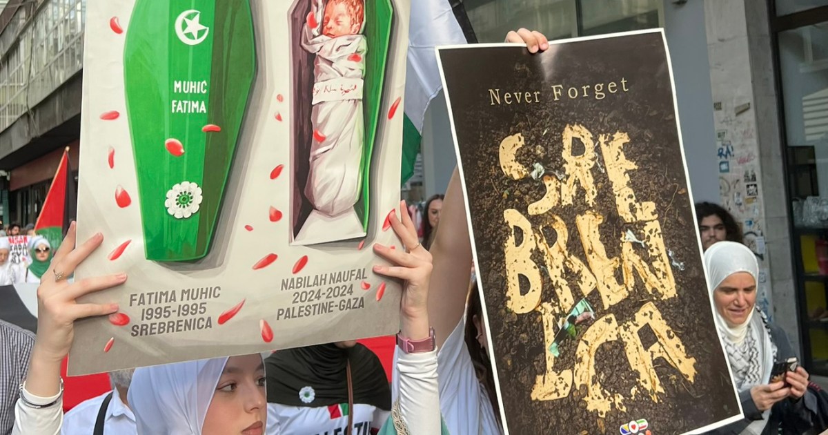 بذكرى سربرنيتسا.. البوسنيون يستحضرون الإبادة بغزة		 – الخليجي نت