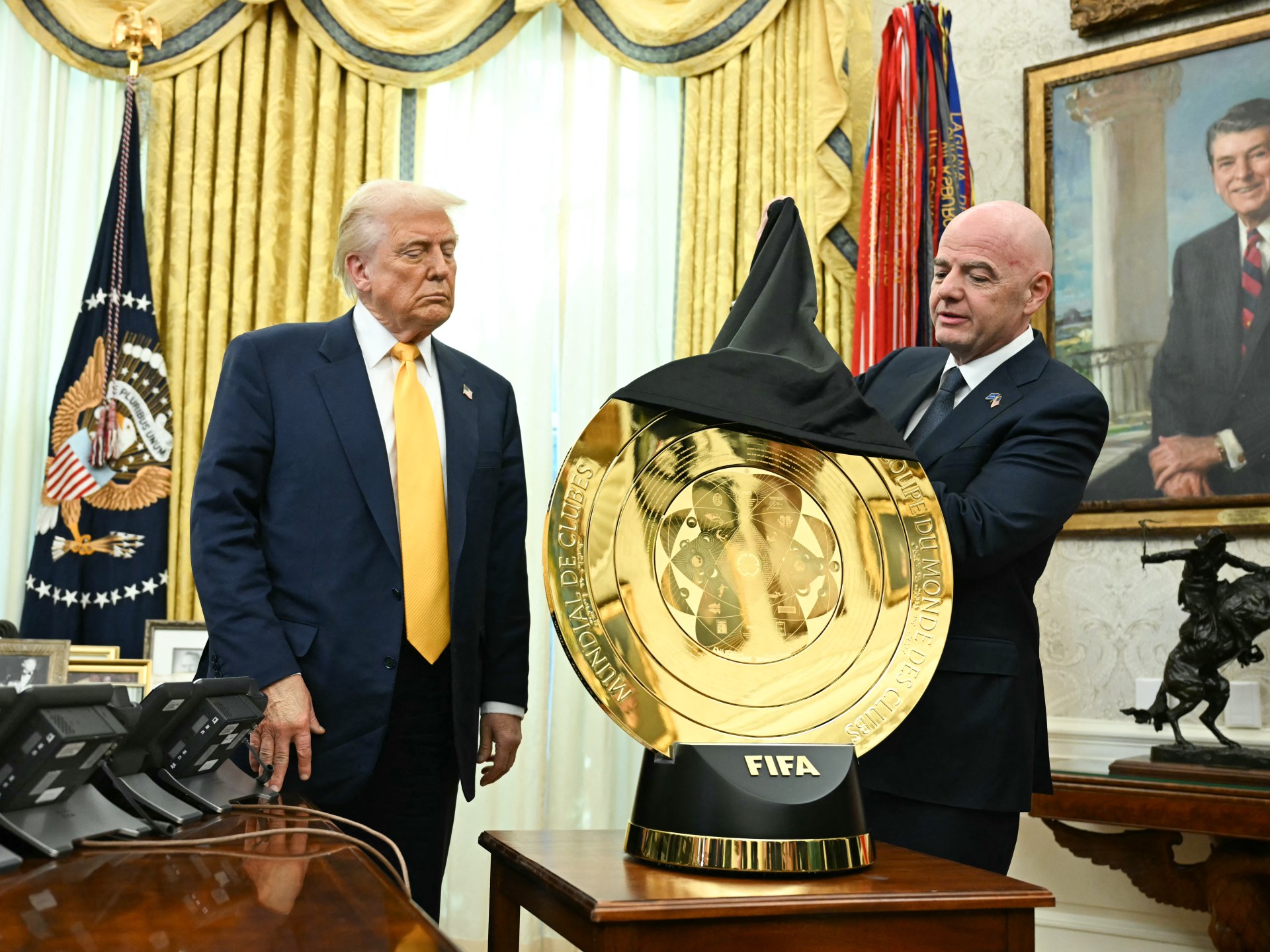 ترامب يعلن حضوره المباراة النهائية لكأس العالم للأندية		 – الخليجي نت
