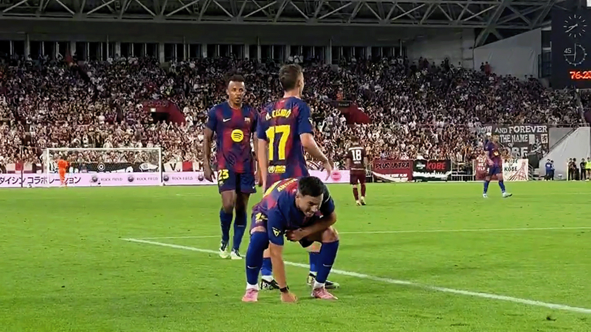 شاهد.. بردغجي يسجّل هدفه الأول مع برشلونة ويحتفل بطريقة “لوفي جير”		 – الخليجي نت