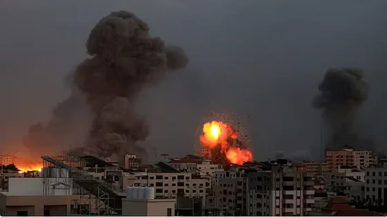 استشهاد 5 فلسطينيين في قصف الاحتلال الإسرائيلي منزلًا وسط قطاع غزة – الخليجي نت