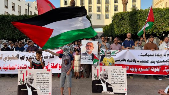 المغرب.. رسائل مؤازرة لفلسطين وغزة بذكرى اغتيال هنية – الخليجي نت