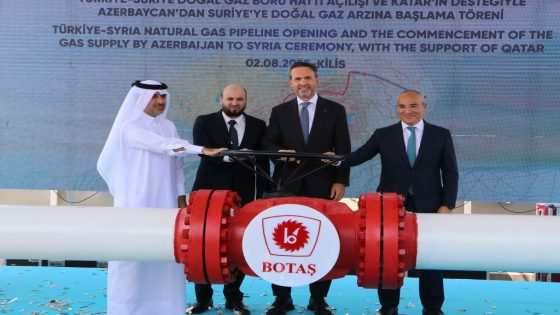 بدء ضخ الغاز الأذربيجاني إلى سوريا بتمويل قطري – الخليجي نت