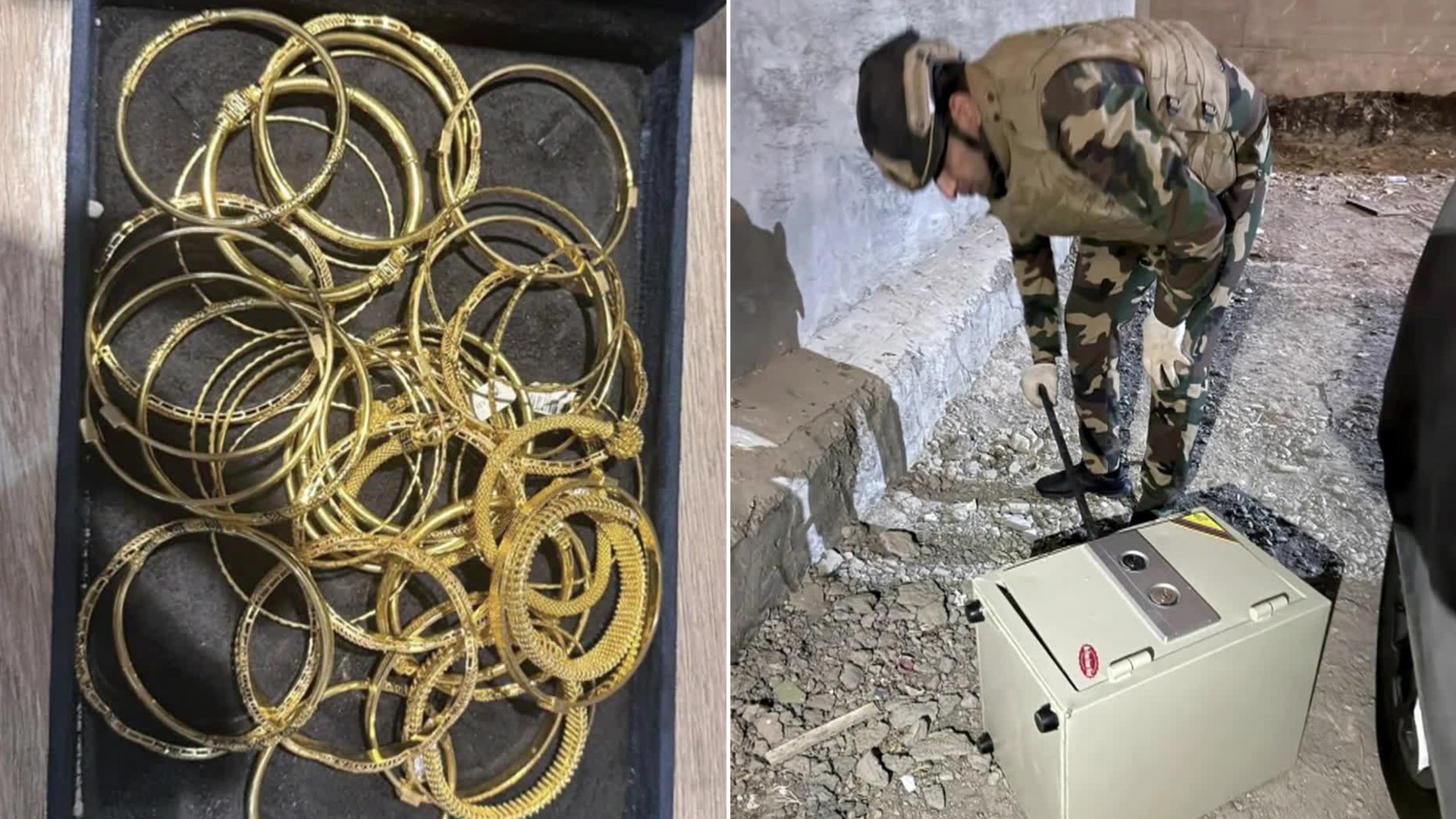 خزنة ذهب ودولارات تثير جدلا واسعا بالعراق.. ما قصتها الحقيقية؟		 – الخليجي نت