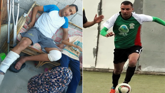 ماجد أبو اللبن.. لاعب غزي أنهت قذيفة إسرائيلية مسيرته الكروية أثناء انتظاره للمساعدات – الخليجي نت