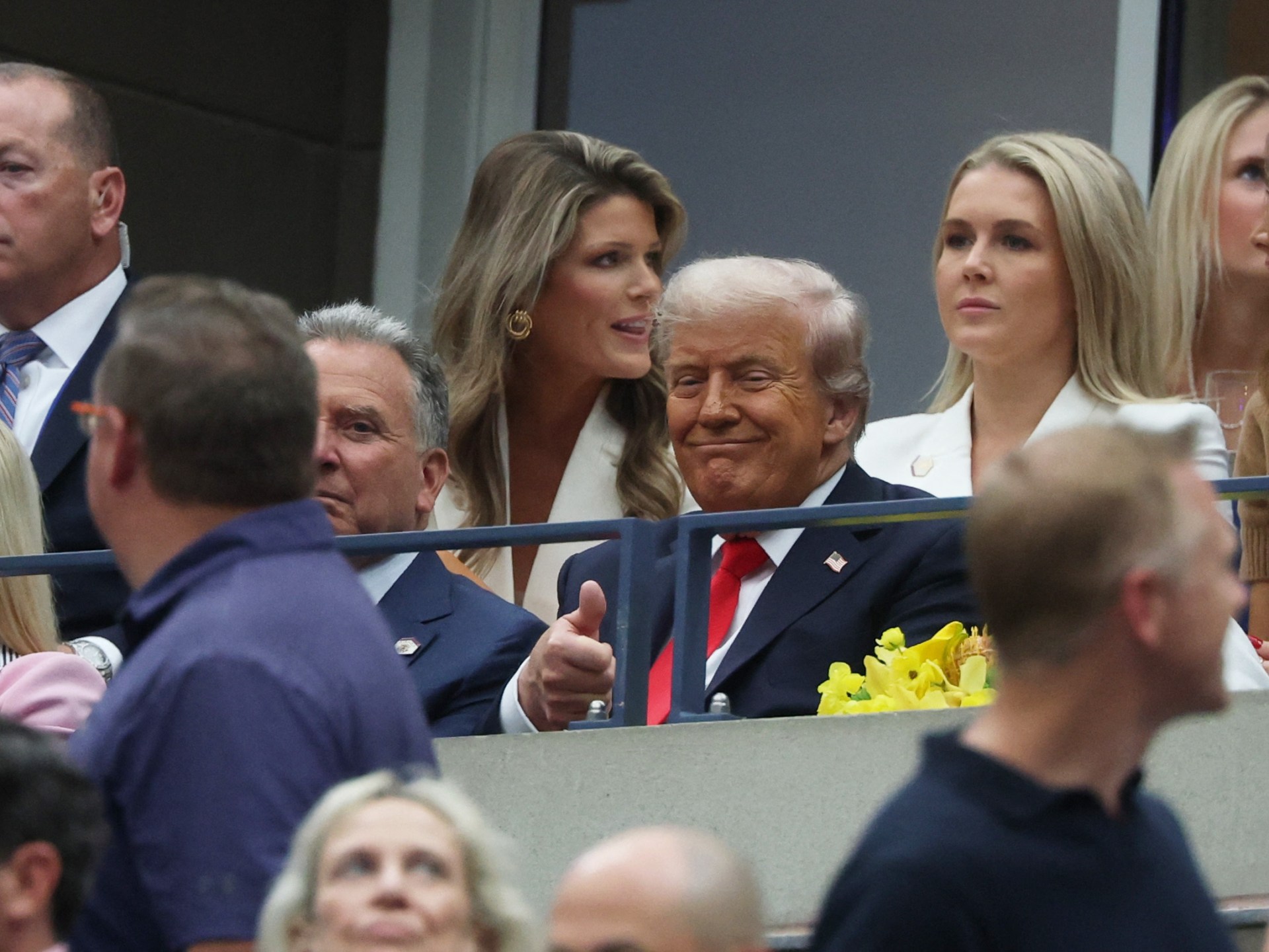 ترامب يتعرض لصيحات استهجان بنهائي فلاشينغ ميدوز للتنس		 – الخليجي نت