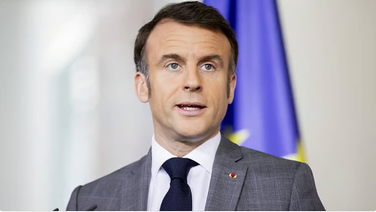 ماكرون: نرأس مع السعودية مؤتمر حل الدولتين لحشد الدعم الدولي  		 – الخليجي نت