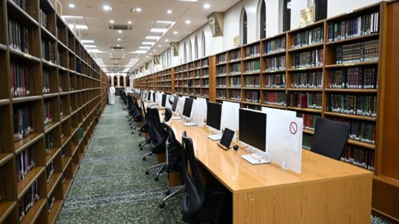 مكتبة المسجد النبوي.. صرح معرفي يحوي 43 مليون صفحة رقمية – الخليجي نت