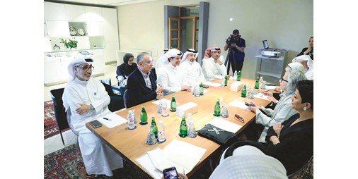 المطيري اطلع على مشاريع «الوطني للثقافة» الإنشائية – الخليجي نت