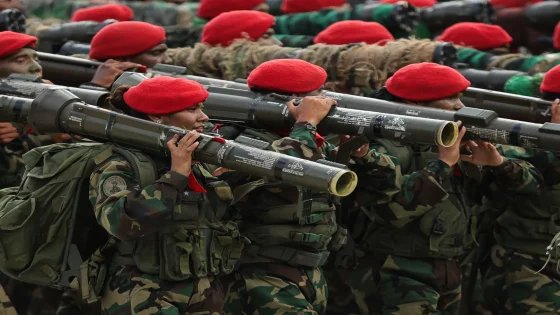 فنزويلا تجند آلاف المقاتلين وسط توتر متصاعد مع أميركا – الخليجي نت