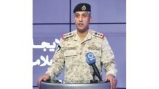 «الدفاع»: مسيّرتان معاديتان استهدفتا قاعدة أحمد الجابر الجوية – الخليجي نت