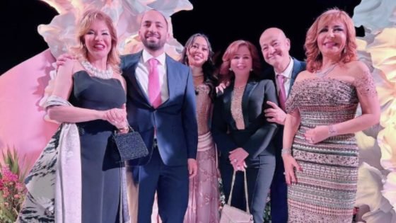 بحضور نجوم الفن والإعلام.. إلهام شاهين تهنئ عمرو أديب ولميس الحديد بخطوبة نجلهما – الخليجي نت