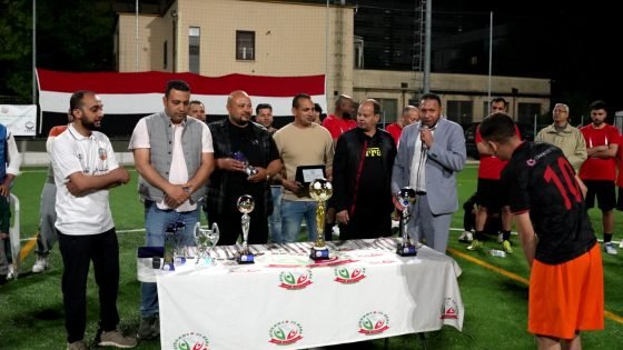 بمشاركة 16 فريقا.. انطلاق النسخة الأولى لبطولة “كأس شباب في الخير” للمصريين بإيطاليا 2026