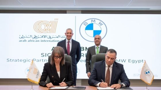 لتمويل شراء سيارات BMW .. “جلوبال أوتو” توقع اتفاقية مع “العربى الإفريقي الدولي” – الخليجي نت