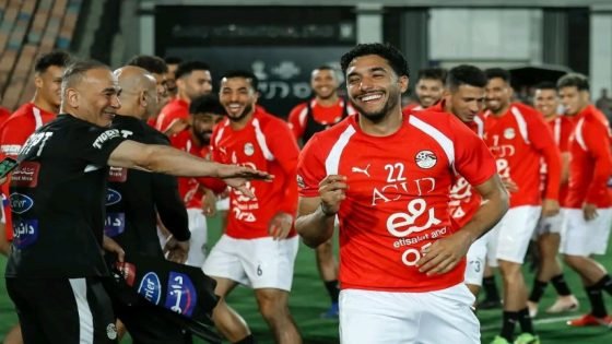 ممر شرفي في تدريب المنتخب الوطني احتفالاً بمرموش واللاعبين الجدد – الخليجي نت