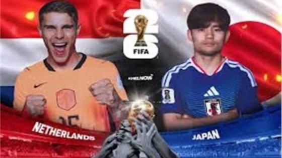 نتيجة مباراة هولندا ضد اليابان في كأس العالم 2026 – الخليجي نت