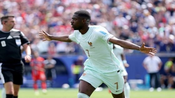 ديمبيلي يكتب التاريخ مع فرنسا بـ”هاتريك” تاريخي في كأس العالم 2026 – الخليجي نت