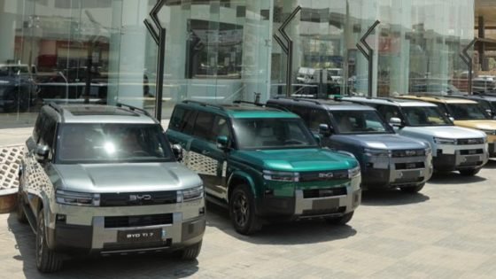 حصة سوقية تتجاوز 20% .. سيارات BYD في مصر تحقق إنجازات استثنائية – الخليجي نت